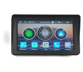 Technaxx TX-320 schwarz / Multimedia-Display / 7" / Kabelloses CarPlay / Android Auto / Bluetooth