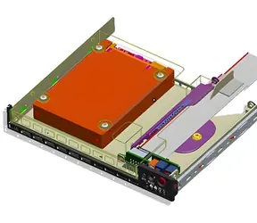 SuperMicro Frontblende für DVD-Laufwerk, schwarz / Blende / für 1x 2,5" HDD/SSD (9 mm) / SC113/815/813/825/836