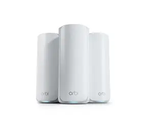 Netgear RBE773 Orbi 770 weiß / Mesh-WLAN-System / Wi-Fi 7 / Tri-Band / 3 Stück / 11000 Mbit/s