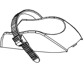 Compass Right Fahrradträger für Dolphin 3 und Dolphin 4 / Ersatzteil / Fahrradträger für Anhängerkupplung