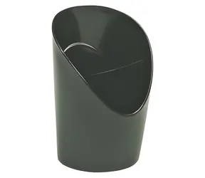 Esselte Europost VIVIDA schwarz / Stiftehalter / 2 Fächer / 100x90x125 mm