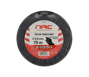 NAC Verdrillter Rasenmäherfaden 3 mm / Rasenmäherfaden / 75 m