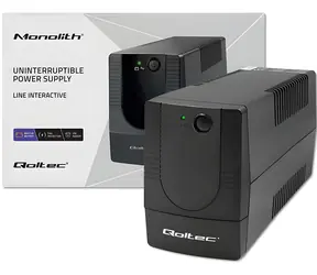 Monolith USV 650 VA / USV-Notstromversorgung / Line-Interactive / 360 W / AVR