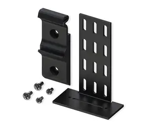 Teltonika DIN-Schienenhalter Compact schwarz / DIN-Schienenhalter / 53,6 x 25 x 77 mm / Stahl S235JR