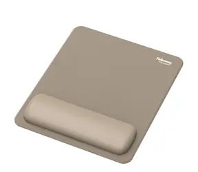 Fellowes Breyta sand / Maus- und Handgelenkauflage / 240 × 200 mm / Dicke 1,75 cm
