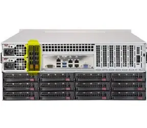 SuperMicro NVMe Box 2× 2,5" Hot-Swap / Box / Hot-Swap / Oculink / Rückseite