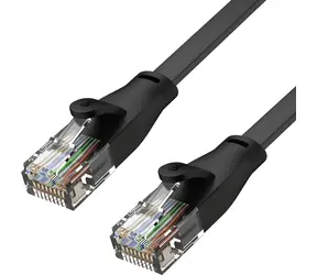 Unitek Patchkabel RJ45-RJ45 Cat.6 UTP schwarz / Patchkabel / 0,5 m