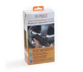 Technaxx TX-321 / Akku-Kompressor / 10 bar / 4000 mAh / LED