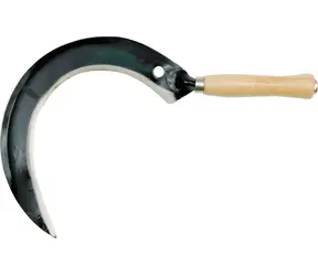 Flo-Sichel mit Holzgriff / Sichel / Für Pflanzen und kleine Zweige