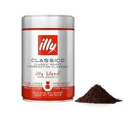 Illy Classico Filterkaffee 250 g / Gemahlener Kaffee / Mittlere Röstung