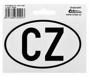 Compass CZ klein außen / Aufkleber / für den Außenbereich