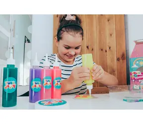 Tuban Tubi Jelly Kreativset mit Aquarium XL Einhorn / Kreativset / 3D-Gelfiguren