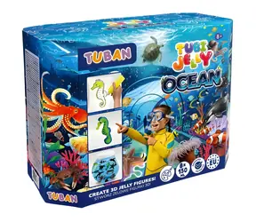 Tuban Kreativset Tubi Jelly Ocean Großes Aquarium / 8 Farben / ab 8 Jahren
