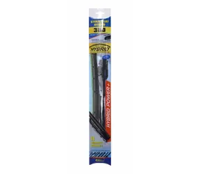 Compass Scheibenwischer HYBRID 380 mm / Scheibenwischer / Hybrid-Design / 11 Adapter / Teflon