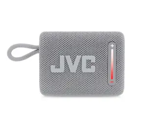 JVC XS-E114G grau / Tragbarer Lautsprecher / Bluetooth 5.3 / IPX6 / TWS