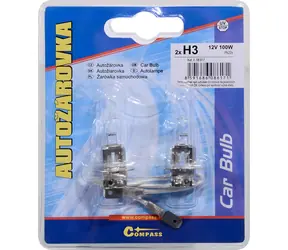 Compass H3 / Autolampe / 12V / 100W / 22er-Packung / 2 Stück