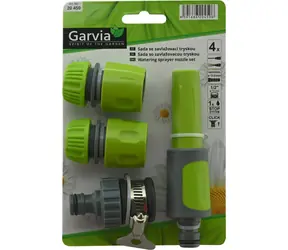 Garvia Gießpistole mit Clip / 4er-Set / mit Zubehör