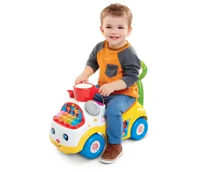 FISHER-PRICE Musikalische Parade zum Draufsitzen, gelb / für Kleinkinder / mit Musikeffekten