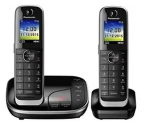 Panasonic KX-TGJ322GB schwarz / Schnurloses Telefon / DECT