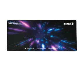 TERRA Mauspad XXL PURE Gaming Lila / Gaming-Mauspad / 900 x 400 x 3 mm