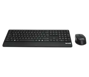 TERRA Desktop 4000 Wireless AES schwarz / Tastatur mit Maus / kabellos / QWERTZ / USB / 2,4 GHz