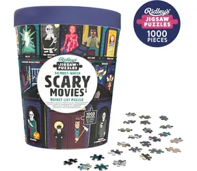Ridley's Games Puzzle-Bucket-List: 50 Horrorfilme, die Sie unbedingt sehen müssen / 1000 Teile