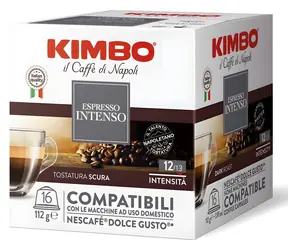 Kimbo INTENSO 16 Stück / Kapselkaffee / Dolce Gusto