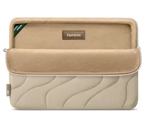 tomtoc Terra A27 Hülle Natur Sand / Schutzhülle / MacBook Air 15" / M2, M3, M4