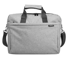 Natec Mustela grau / Laptoptasche / 15,6" / Polyester / wasserdicht