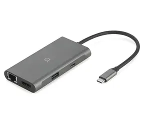 Aiino Cluster Hub 7in1 für MacBook und iPad / USB-C-Hub / 7 Anschlüsse