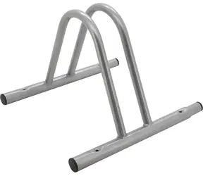 Compass Fahrradständer, anschließbar / Fahrradständer / Komplett aus Metall / max. Reifenbreite 5 cm / 38 x 37,5 x 36 cm