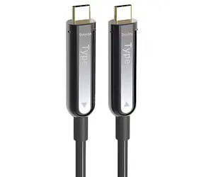 PremiumCord USB-C AOC Kabel / Optisches Videokabel / 4K@60Hz / 15 m
