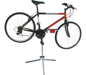 Compass Fahrradmontageständer / Montageständer / Höhenverstellbar 95-105 cm / Tragkraft 20 kg / Gummierte Backen