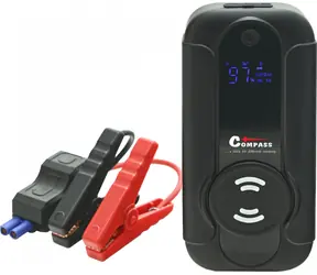 Compass Jump Starter Powerbank 8000mAh / Starthilfe-Powerbank / 1000A / Qi-Wireless-Laden / USB-C