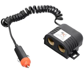 Compass Zigarettenanzünder-Splitter 12/24V mit Kabel / Splitter / 2x Steckdose / 12V/24V