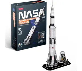 CubicFun 3D-Puzzle Apollo Saturn Rakete