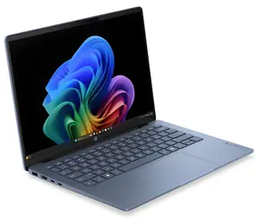 HP OmniBook 5 14-hm0072ncx blau / Notebook / 14" 3K OLED / AMD RYZEN AI 7 445 / 16GB / 512GB SSD / W11 Pro