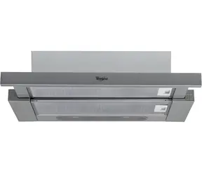 Whirlpool AKR 749/1 IX Edelstahl / Ausziehbare Dunstabzugshaube / 60 cm / Drehknopfbedienung / 62 dB / D