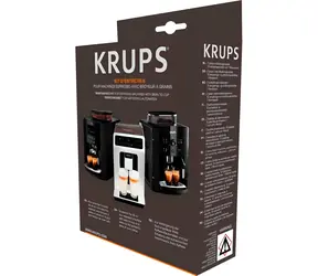 Krups XS530010 / Reinigungsset für Kaffeemaschinen / Filterkartusche / Entkalker / Tabletten