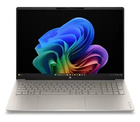 HP OmniBook 5 16-bp0001ncx silber / Notebook / 16" OLED 2880x1800 / AMD RYZEN AI 5 330 / 16GB / 512GB SSD / W11H