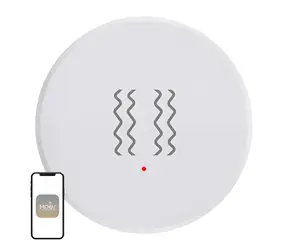 MOES ZSS-S02-VBR-C / Vibrationssensor / ZigBee 3.0 / Neigungserkennung ±10° / CR2450-Batterie