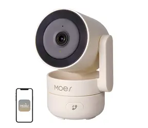 MOES WCM-P52P / IP-Innenkamera / PTZ / 4 MP / Wi-Fi 6 / IR-Nachtsicht