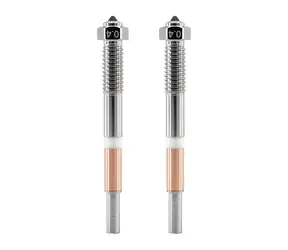 QiDi BMN204 / Düsen für 3D-Drucker / Bimetall / 0,4 mm / für Q2 / 2 Stück