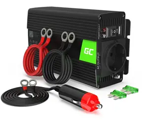 Green Cell INV17 / Spannungswandler / 24 V auf 230 V / 500 W/1000 W / reiner Sinus