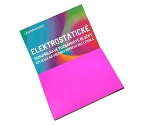 Fellowes Symbio Symbionotes pink / Elektrostatischer Notizblock / 190 x 100 mm / 100 Stück
