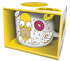 Keramikbecher Simpsons Donuts / 400 ml