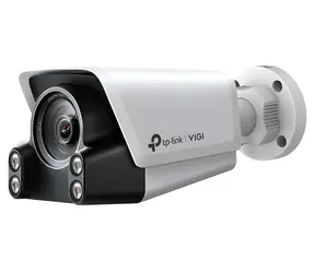TP-LINK VIGI C340S (4 mm) weiß / Outdoor-IP-Kamera / 4 MP / Vollfarbe / Zwei-Wege-Audio / RJ45 / IP67
