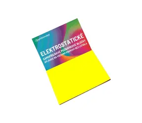 Fellowes Symbio Symbionotes gelb / Elektrostatischer Notizblock / 190 x 100 mm / 100 Stück