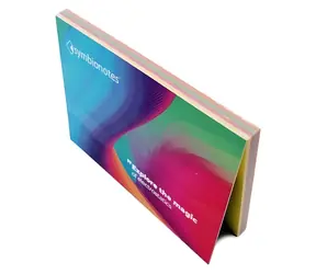 Symbio Symbionotes MIX 4 Farben / Elektrostatische Notizblöcke / 70 x 100 mm / 100 Stück