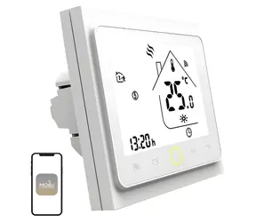 MOES BHT-002 weiß / Thermostat / WLAN / elektrische Fußbodenheizung / LCD-Display